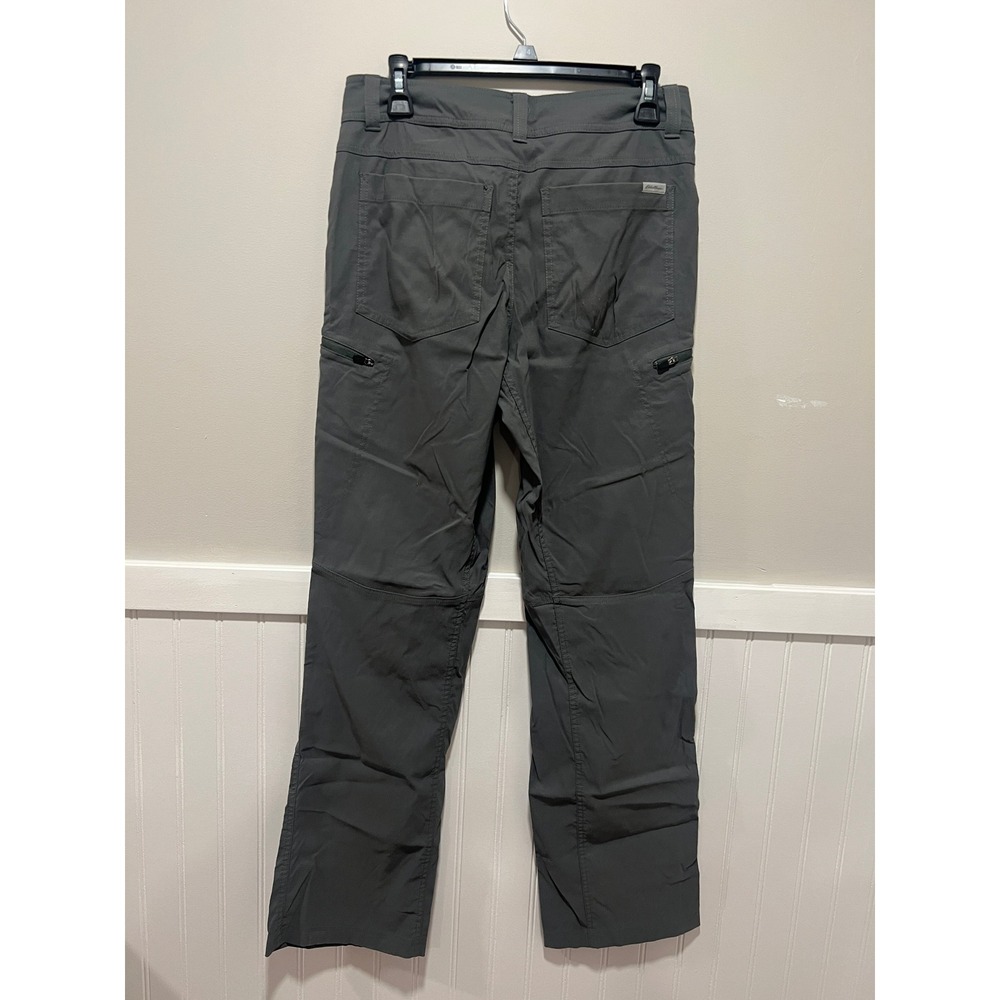 Eddie Bauer Straight Leg Hiking Pants Gray Activewear Men Size 30x32